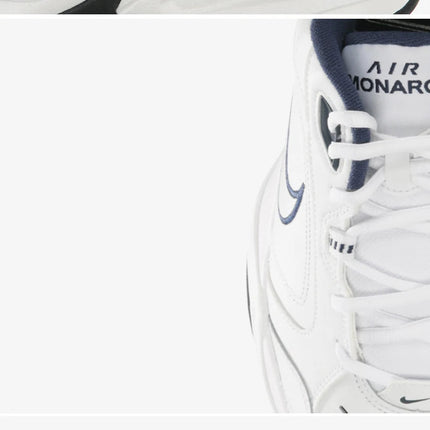 Nike official authentic AIR MONARCH IV men's and women's comfortable cushioned sports shoes 415445 PlatiNum