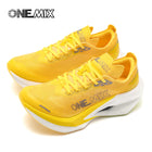 ONEMIX Nuove Scarpe da Corsa Professionali Marathon con Piastra in Carbonio a Tutta Lunghezza, Supporto Stabile e Assorbimento degli Urti, Ultra Leggere PlatiNum