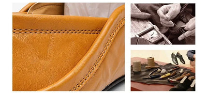 Scarpe da Uomo Casual in Pelle, Mocassini di Design, Slip-on, Scarpe da Barca di Alta Qualità, Chaussure Homme