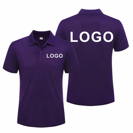 Summer Casual Polo Shirt Breathable Economical Custom Polo for Company Staff Work Polo Shirt with Custom Logo Print Embroidery