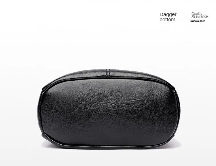 Women's Bags Retro Design Crossbody Bag Trend Quality PU Leather Bucket Shoulder Bags Small Handbags for Women PlatiNum