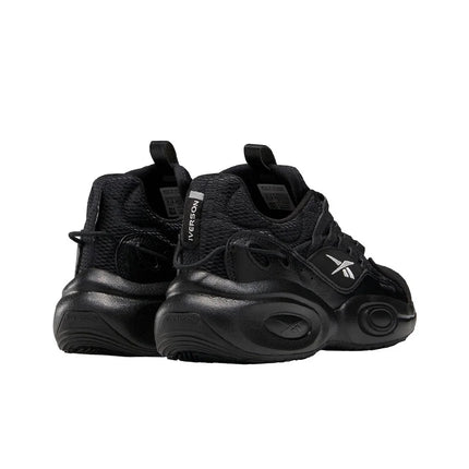 Reebok Solution Vintage Basketball Shoes Unisex Mid Top Extreme Night Black GY0933