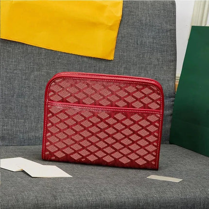 Borsa a tracolla unisex in vera pelle, borsa multifunzione da portare sotto il braccio, borsa portadocumenti portatile per viaggi d'affari