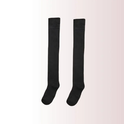 Scaldamuscoli classici in maglia Calzini scaldamuscoli al ginocchio in maglia a costine Calze da donna Calzini alti al ginocchio lavorati a maglia per il massimo comfort