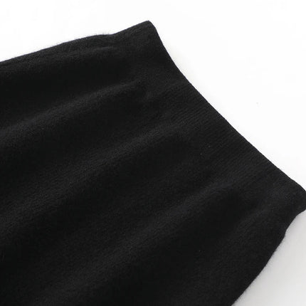 Women's Wool Leggings Slim Warm Autumn Winter High Waisted Elastic Tight Pants 100% Merino Wool Knitted Skin-friendly Leggings PlatiNum