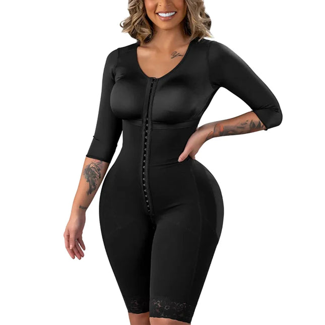 Colombian Full Body Shaper Post-surgical Postpartum High Compression Girdle Lipo Arm Waist Slimmer Reducing Shapewear