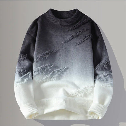 Winter Sweaters for male men thick O-neck sweater men Student youth sweaters autumn Men's wool Casual Knitwear Pullover men