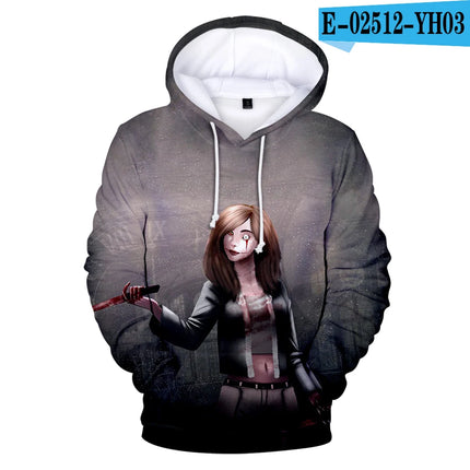 Luxury Novelty Cute Creepypasta Ticcitoby 3D print Hoodies Sweatshirts Men/Women Sweatshirt Casual Long Sleeve Pullovers