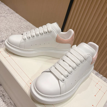Top Classic Platform White Sneakers Silky Cowhide Height Boost Casual Shoes Versatile Daily Commute Shoes MK01