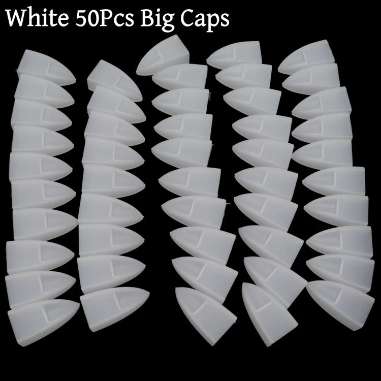 Transparent Plastic Cuticle Nipper Protective Cover Anti-Scratch Dustproof Storage Sleeve Nail Tool Tip Guard Cap