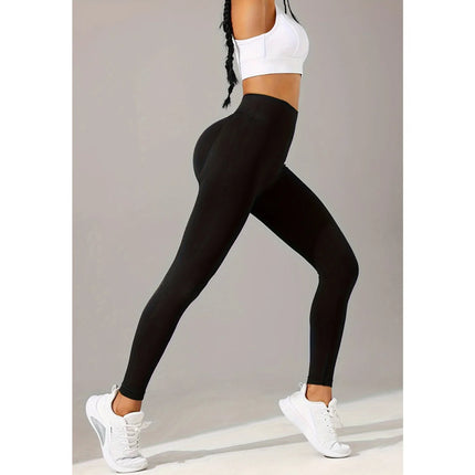 Leggings Sportivi Senza Cuciture per Donna, Modellanti e a Vita Alta, Push-Up per Yoga e Palestra