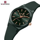 NAVIFORCE 2025 Orologi moda donna Orologio al quarzo Sport Cinturino in silicone Orologi da polso da donna Orologio semplice Regalo relogios feminino platinumshop