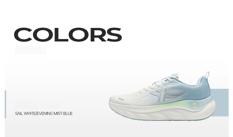 Xtep Cloud Wing 3.0 Men's Running Shoes 2025 Summer New Stability Shock Absorbing Wear Resistant Soft Sole Sneakers 875319110003 PlatiNum