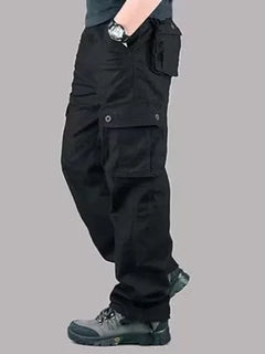 2025 Tactical Cargo Pants Men Cotton Overalls Outdoor Work Trousers Big Size Hombre Clothing Camo Hiking Pants Multiple pockets