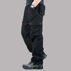2025 Tactical Cargo Pants Men Cotton Overalls Outdoor Work Trousers Big Size Hombre Clothing Camo Hiking Pants Multiple pockets