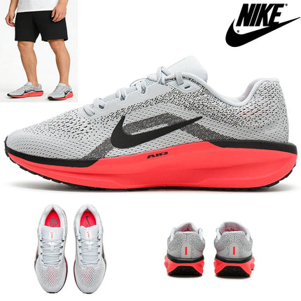 NIKE AIR WINFLO 11 Scarpe da corsa sportive da uomo, ammortizzanti, leggere, traspiranti, scarpe da ginnastica per allenamento fitness FJ9509-008 platinumshop