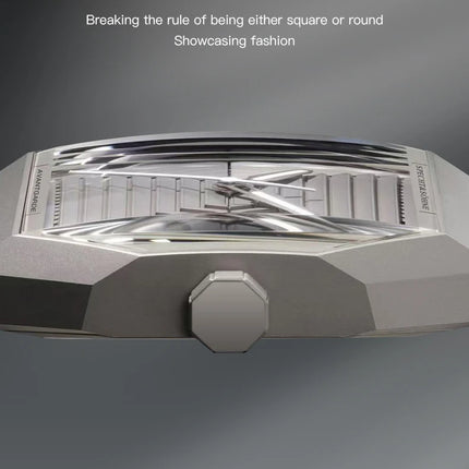Specht & Söhne New Creative Design Square Watch For Men Sports Watches Octagon Stainless Steel 3D Sapphire Crystal Reloj Hombre