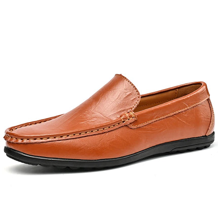 Scarpe Casual da Uomo in Pelle PU, Nuovi Arrivi, Mocassini Leggeri e Comodi, Scarpe da Guida e da Cerimonia, Slip-On