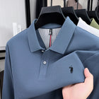 100% puro cotone autunno e inverno moda sportiva da uomo marchio ricamato pony a maniche lunghe POLO