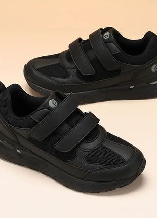 Scarpe da ginnastica FitVille da uomo a punta larga, basse, antiscivolo, leggere, per piedi gonfi, con supporto per l'arco plantare
