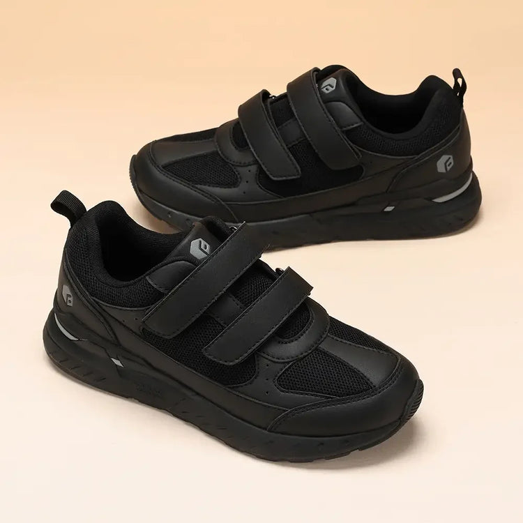 Scarpe da ginnastica FitVille da uomo a punta larga, basse, antiscivolo, leggere, per piedi gonfi, con supporto per l'arco plantare