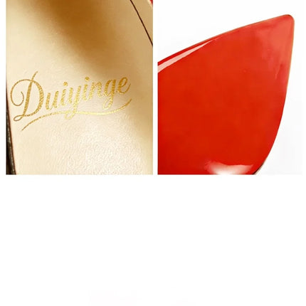 Tacchi da Donna 2026 Nuovi di Lusso Firmati di Alta Qualità con Suola Rossa, Tacchi Alti a Punta, Stiletto, Scarpe Eleganti Sexy da 12 cm