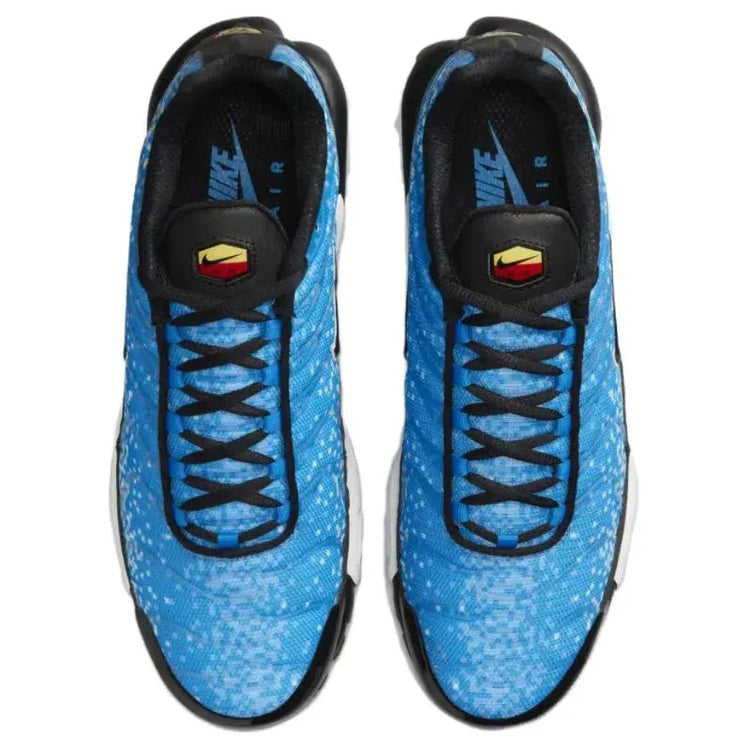 Nike Air Max Plus TN Napoli Blue Black Fashion Men Breathable Air Cushion Anti-Slip Rebound Casual Sneakers HM0718-400