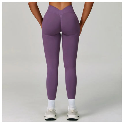 Gym Leggings Women Scrunch Yoga Pants High Waist Leggings Booty Lifting Leggings Women Sports Clothing Fitness Workout Leggings PlatiNum