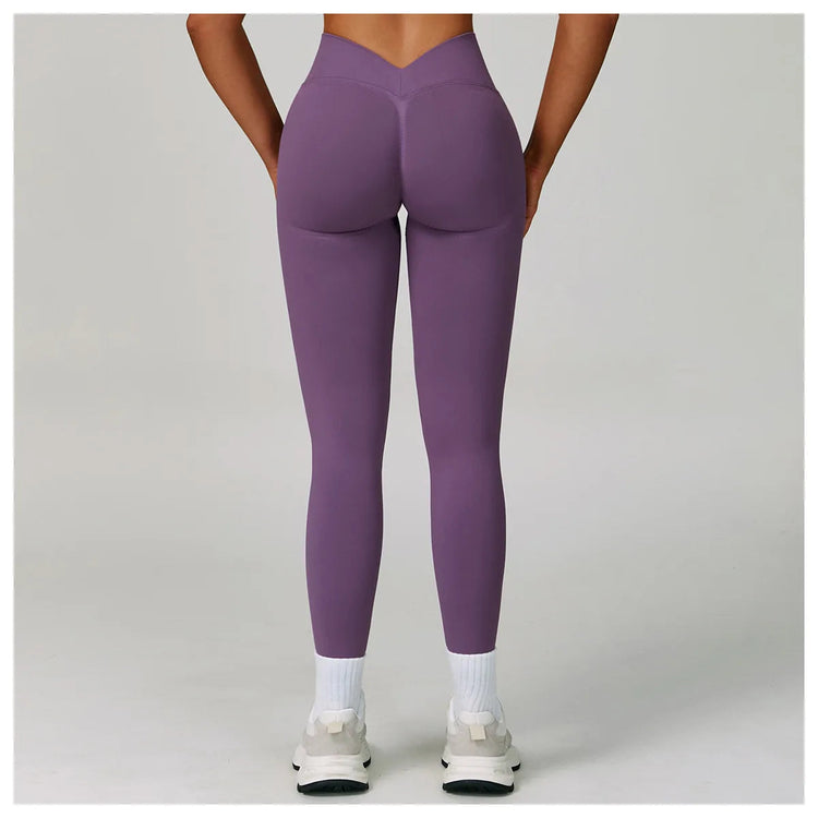 Gym Leggings Women Scrunch Yoga Pants High Waist Leggings Booty Lifting Leggings Women Sports Clothing Fitness Workout Leggings PlatiNum
