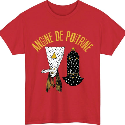 T-shirt Angine De Poitrine da donna e uomo in cotone, casual estivo, oversize, streetwear, girocollo, novità, trendy, vintage, Harajuku