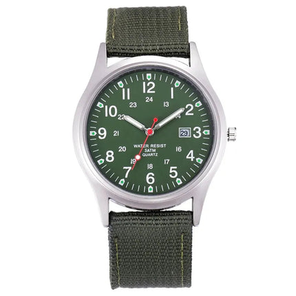 Ragazzi marca orologi economici uomo moda casual cinturino in nylon sport esercito regali data orologio da polso al quarzo fluorescente Relogio Masculino platinumshop