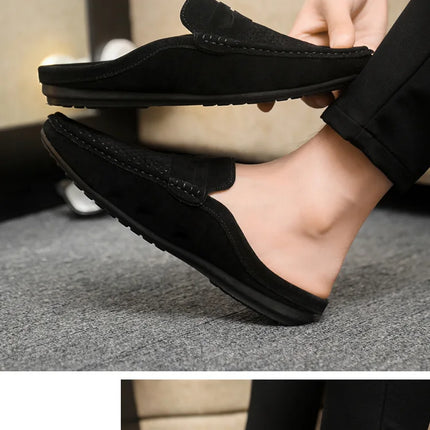 Mocassini da Uomo Leggeri Estivi, Scarpe Comode Senza Lacci, Traspiranti, Casual, con Supporto Parziale, Ciabatte per Uomo