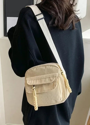 Mini Backpack Square Bag Korean Version Fashionable Sweet Shoulder Bag Female's Schoolbag Stylish  Simple Crossbody Bag Casual PlatiNum