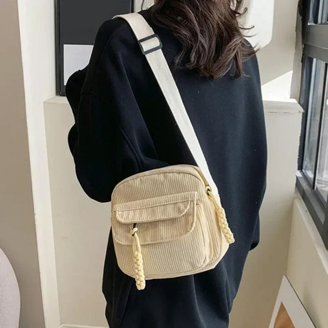 Mini Backpack Square Bag Korean Version Fashionable Sweet Shoulder Bag Female's Schoolbag Stylish  Simple Crossbody Bag Casual PlatiNum