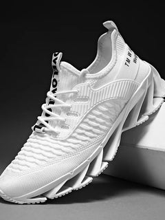 Scarpe da uomo Moda Mesh Traspirante Scarpe da ginnastica di alta qualità Piattaforma Suola morbida Tendenza casual Scarpe da corsa versatili Tenis Masculino