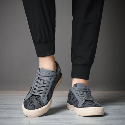 Soft Casual Leather Mens Sneakers New Arrival Casual Shoes Sports Walking Outdoors Skateboard Footwear Tenis Masculino BD25025