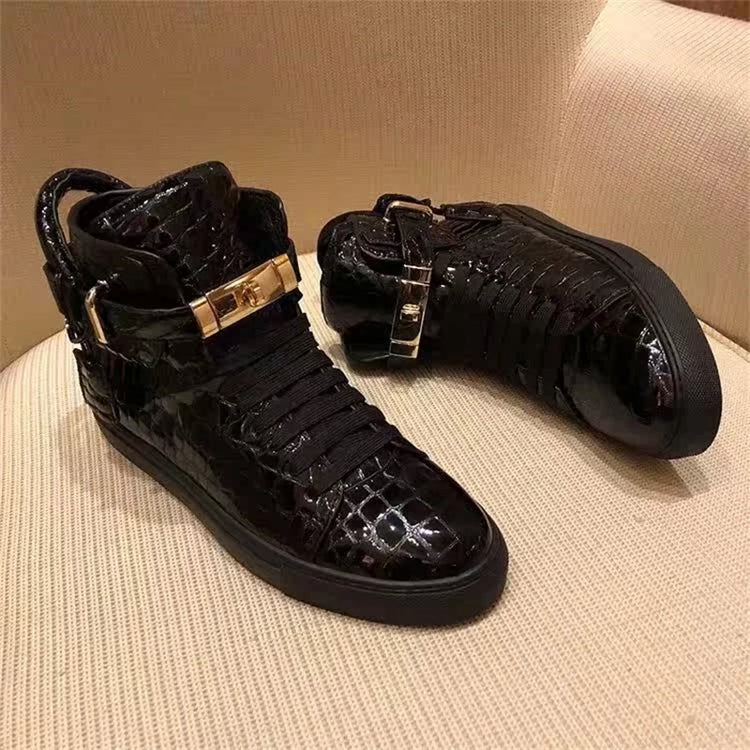 Male Genuine Natural Leather Shoes Luxury Brand Comfortable Casual White Designer High Quality Sneakers Gifts For Man Original