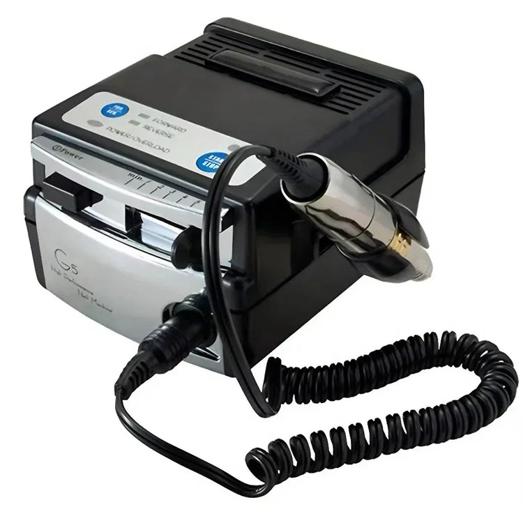 Nail Drill Pullyon UP200-G5 OEM Japan Micromotor G5 Handpiece 35000RPM Electric File Low Noise Low Vibration Acrylic Gel Polishing Machine Manicure Pedicure Sander Salon Equipment