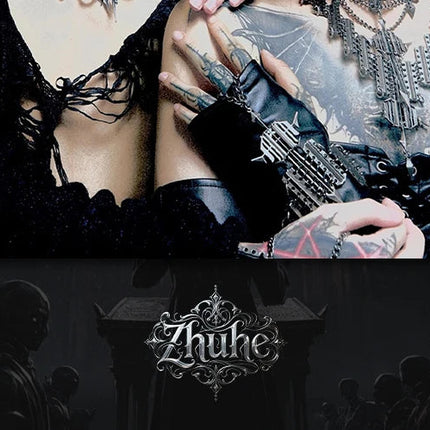 Set di Gioielli Punk Rock per Donne e Uomini, Collane e Anelli con Ciondolo a Croce Gotica, Collezione di Accessori Gioiello Audaci platinumshop