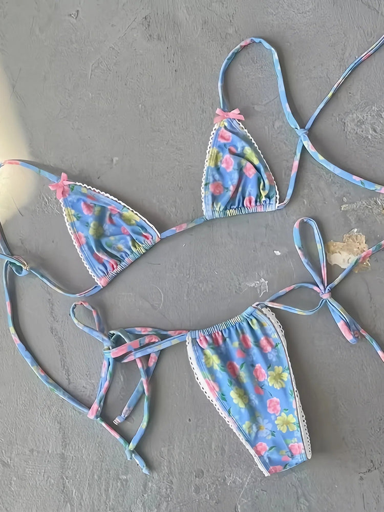 Micro Bikini Push Up Costumi da bagno donna 2025 Costumi da bagno femminili sexy Bikini brasiliano Perizoma Biquini Costumi da bagno Stampa Beachwear platinumshop