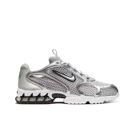 Nike Air Zoom Spiridon Cage 2 Scarpe casual basse unisex Sport Wear Resistant Grey Red Calzature lifestyle CJ1288-600