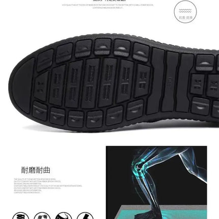 Mocassini da uomo in pelle PU antiscivolo appartamenti da passeggio traspiranti slip on da esterno scarpe casual per scarpe da ginnastica da guida per ufficio da lavoro maschile2