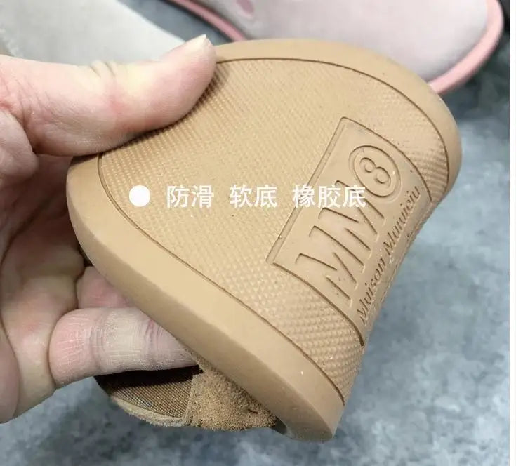 women Shoes British Luxury Designer Cow Leather Shoes Vintage Flats Breathable Autumn Loafers Suede Sneakers