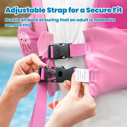 Children's Life Jacket Children's Swimming Arm Floating Whistle Life Vest Baby Swimsuit Safety Foam Pool Accessories for Kayak