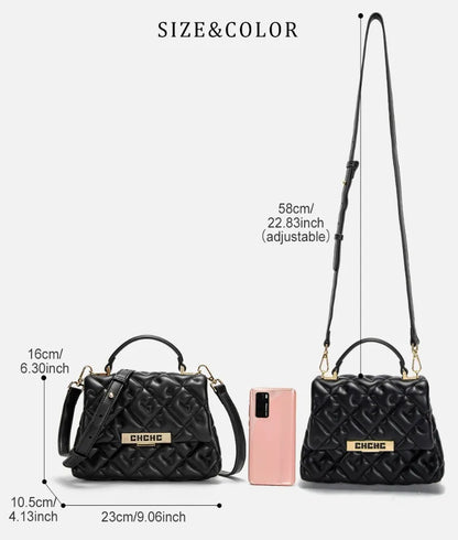 Borsa a tracolla di fascia alta Carolina Herrera Borsa leggera alla moda alla moda per pendolarismo quotidiano, borsa a tracolla versatile