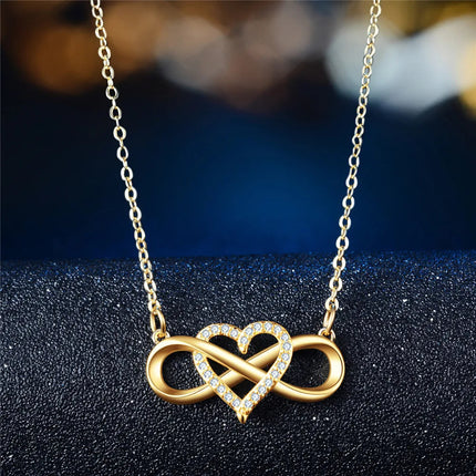 Nuova collana in argento sterling 925 con ciondolo Moissanite classico per le donne Moda nobile gioielli da sposa regali per feste di buona qualità PlatiNum