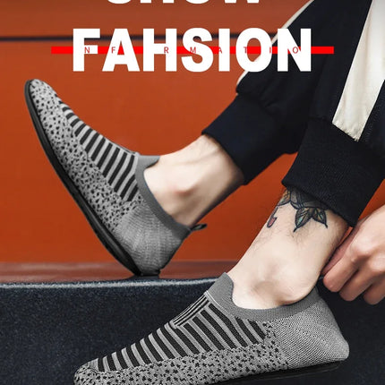 YRZL Mocassini in rete Mocassini da guida da uomo Appartamenti di alta qualità Scarpe da passeggio maschili Mocassini casual in mesh traspirante Scarpe estive da uomo