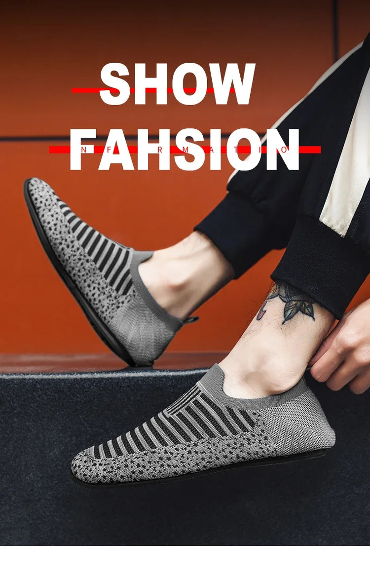 YRZL Mocassini in rete Mocassini da guida da uomo Appartamenti di alta qualità Scarpe da passeggio maschili Mocassini casual in mesh traspirante Scarpe estive da uomo