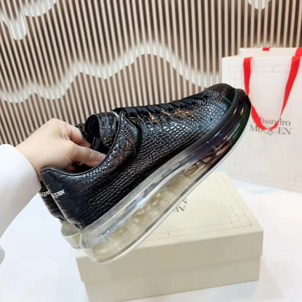 Handcrafted Leather Casual Sneakers Man Platform Trainers Unisex Originality Flat Loafers Men's Footwear
