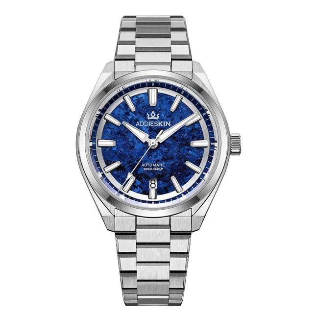AddiesKIN K006 Men Watch BGW9 Luminous 20Bar Waterproof Ice Crystal Titanium Dial Sapphire Glass 9015 Mechanical Automatic Watch